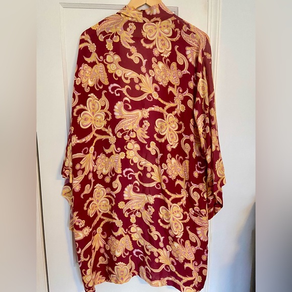 NOVELLA ROYALE HITCHHIKER KIMONO ROBE - Picture 2 of 4